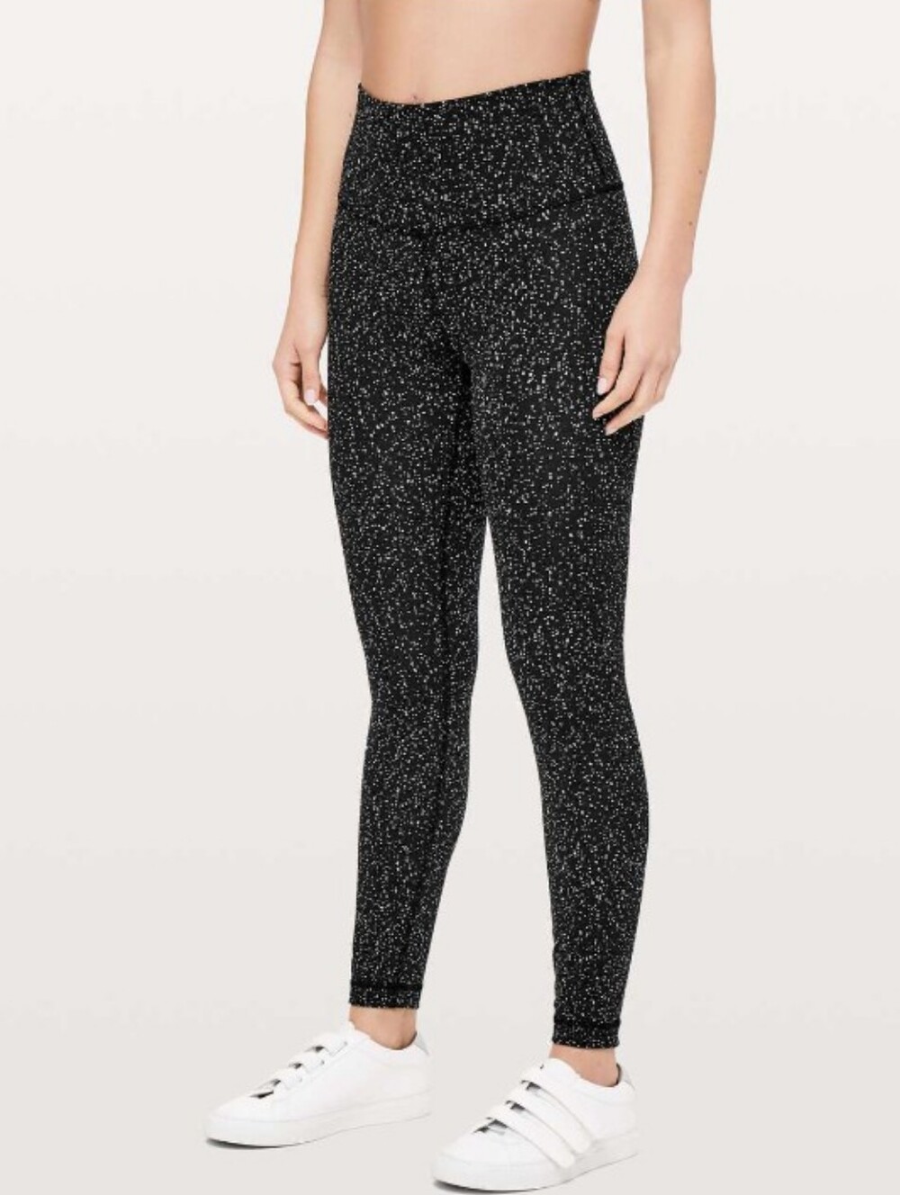Lululemon Wunder Under High-Rise 7/8 Tights in Black & White